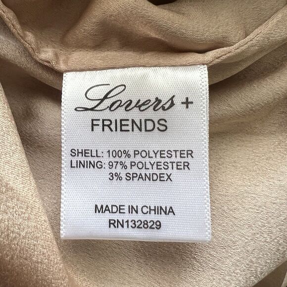 Lovers + Friends Revolve Caspian Sleeveless Lace Mini Cocktail Dress Medium B14 - Picture 7 of 7